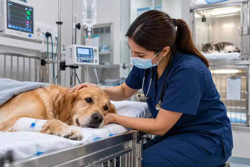 Pet hospitalisation and inpatient care in Sharjah